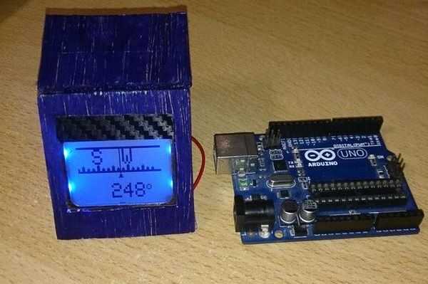 Arduino Boussole Numérique Hmc5883l 2 Modes Daffichage 