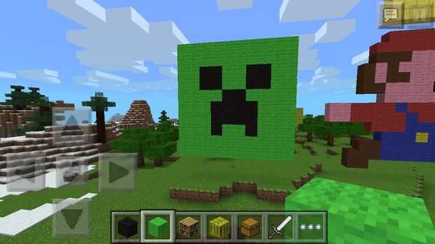 Plante Grimpante Visage Minecraft Pixel Art Tubefrcom