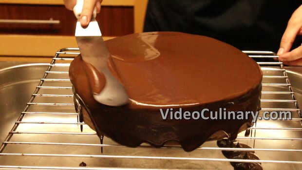 Comment Glacer Un Gateau Ganache Au Chocolat Etape 3 Tubefr Com