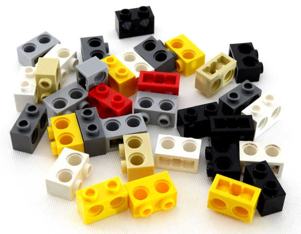 LEGO TECHNIC Actionneur Linéaire Mini Gris clair avec Orange Essieu entièrement réglable 