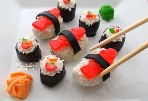 Bouchees De Gateau Sushi Tubefr Com