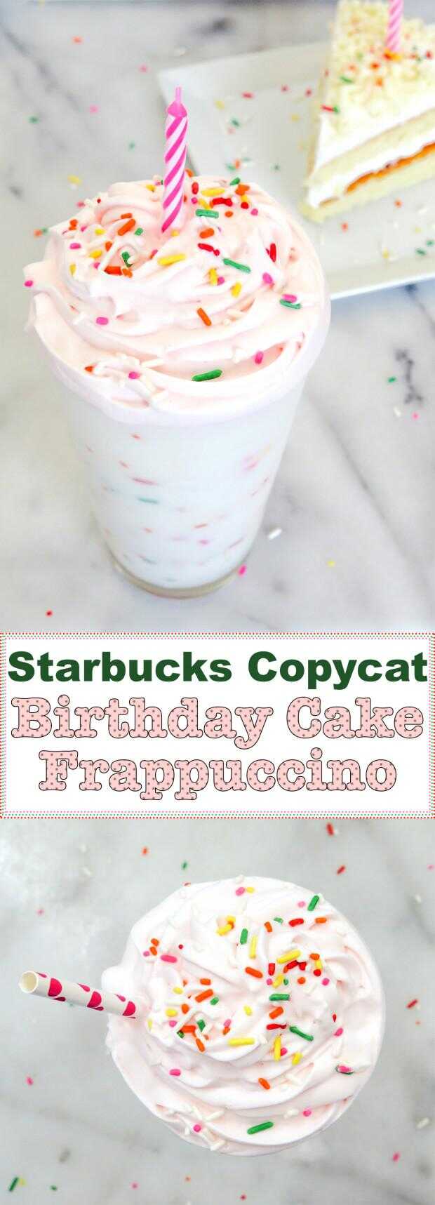 Anniversaire Gateau Frappuccino Recette Tubefr Com