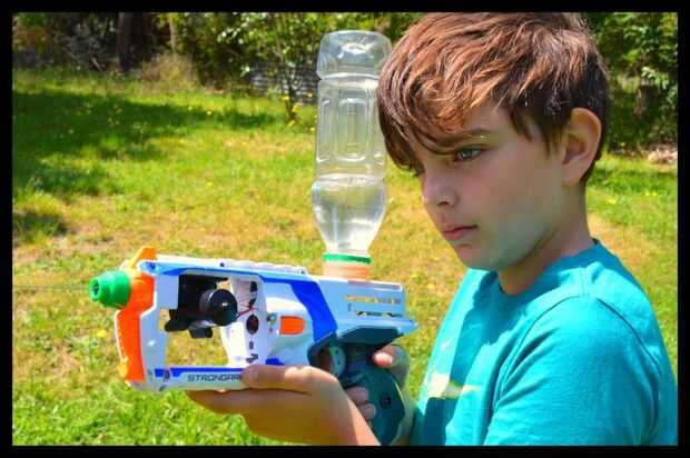 Hack De Nerf Pistolet Eau V2 Alimenté Par Une Pile étape