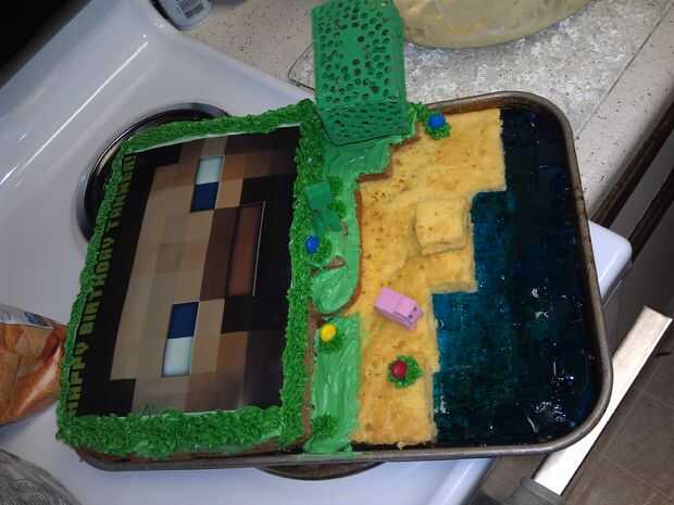 Gateau De Minecraft Tubefr Com