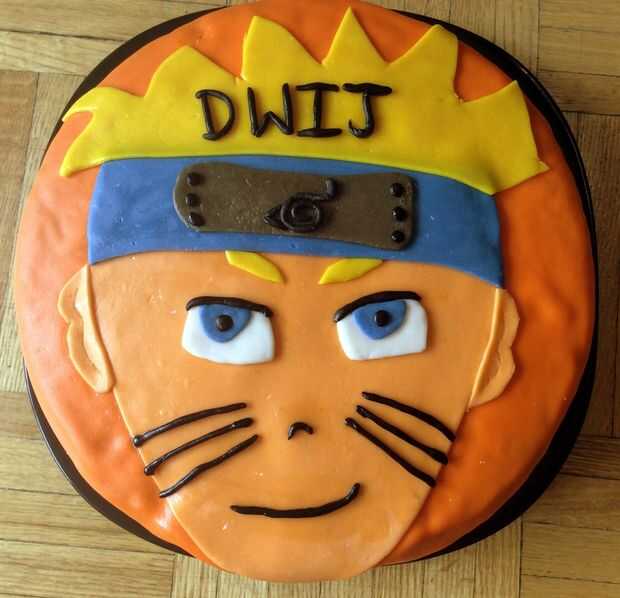 Gateau De Naruto Etape 7 Rouleau Fondant Et Assembler Le Gateau Final Tubefr Com