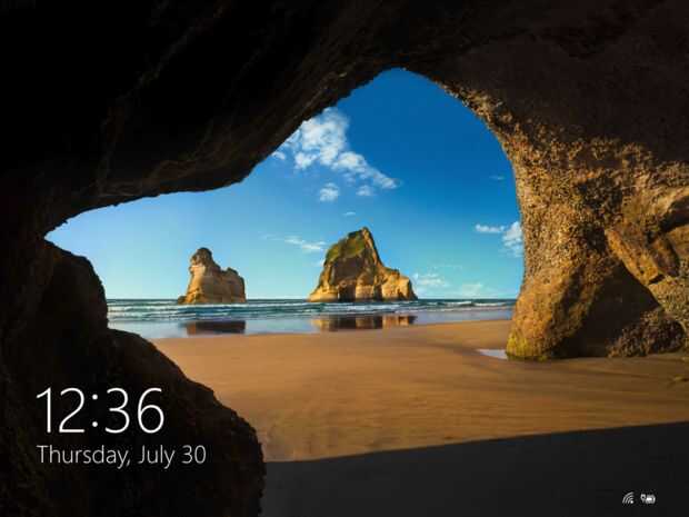 Windows default lock screen что это