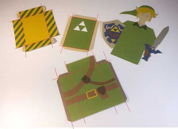 Carte De Voeux De Zelda 3d Etape 2 Score Et Pli Tubefr Com