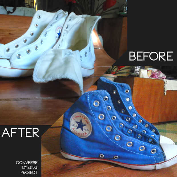 teindre converse